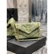 [In stock in secondsAvocado Green with Gold Buckle-            Size 29x17x11cmModel 577476