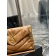 [In stock in seconds]Caramel with Gold Buckle-               _ quilted lambskin bag, 100% lambskin production, soft and delicate feel, as if embracing the clouds   like feeling; classic Y family logo, chain and grommet h