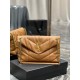 [In stock in seconds]Caramel with Gold Buckle-               _ quilted lambskin bag, 100% lambskin production, soft and delicate feel, as if embracing the clouds   like feeling; classic Y family logo, chain and grommet h