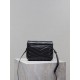 Loulou 20cm-Black with Black BuckleY family classic explosive models! The most practical and versatile, imported Italian cowhide leather carefully crafted, feel great! The bag is ultra-light weight, no sense of burden, c