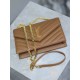 Caramelized Gold Button Caviar_woc small size envelope bag is coming, when it comes to envelope bag, this one from Y family must have the name! The whole bag is made of Italian cowhide leather, with a three-dimensional s