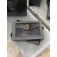 [In-stock SecondsUptown_New Clutch BagThe most classic iconic metal logo, imported Italian cowhide, simple and no loss of high-end, with casual style or lady style or suit can hold, go out with a hand on the ok ~ [with b