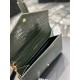 NEW】New ColorMONOGRAM_Crocodile Print Clutch BagWith removable wrist strap, premium glossy crocodile print cowhide embossed, 100% imported calf leather, grosgrain lining, flat pocket inside the bag! A must-have item when