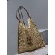 [Original] OXALIS_Woven Shoulder BagShopping BagFull of artistic atmosphere, raffia weaving is very solid, French lazy wind, smooth sense of shape, with a simple large logo High-end atmosphere And very photogenic Large c