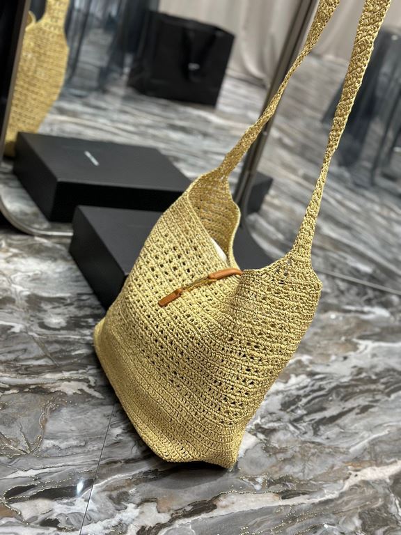 [In stock in seconds]  handmade woven bag_Full of artistic flavor ~ raffia weaving is very solid, super texture  daily with private wear can not go wrong with the single product natural wind design as if it can breathe  