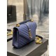 [In stock in seconds]#                     #Blue cotton linen material_Perpetual paragraph messenger bag, hot and spicy explosive models 24Cm, street photography talisman, many stars Hollywood goddesses preferred style, 