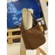 [Original] Brown Frosted Leather_LE 5A7 Underarm Bag This year's hot vintage underarm bag has been very popular, the leather is fine and smooth, the bag design is simple and high-class, the capacity is enough to use, lig