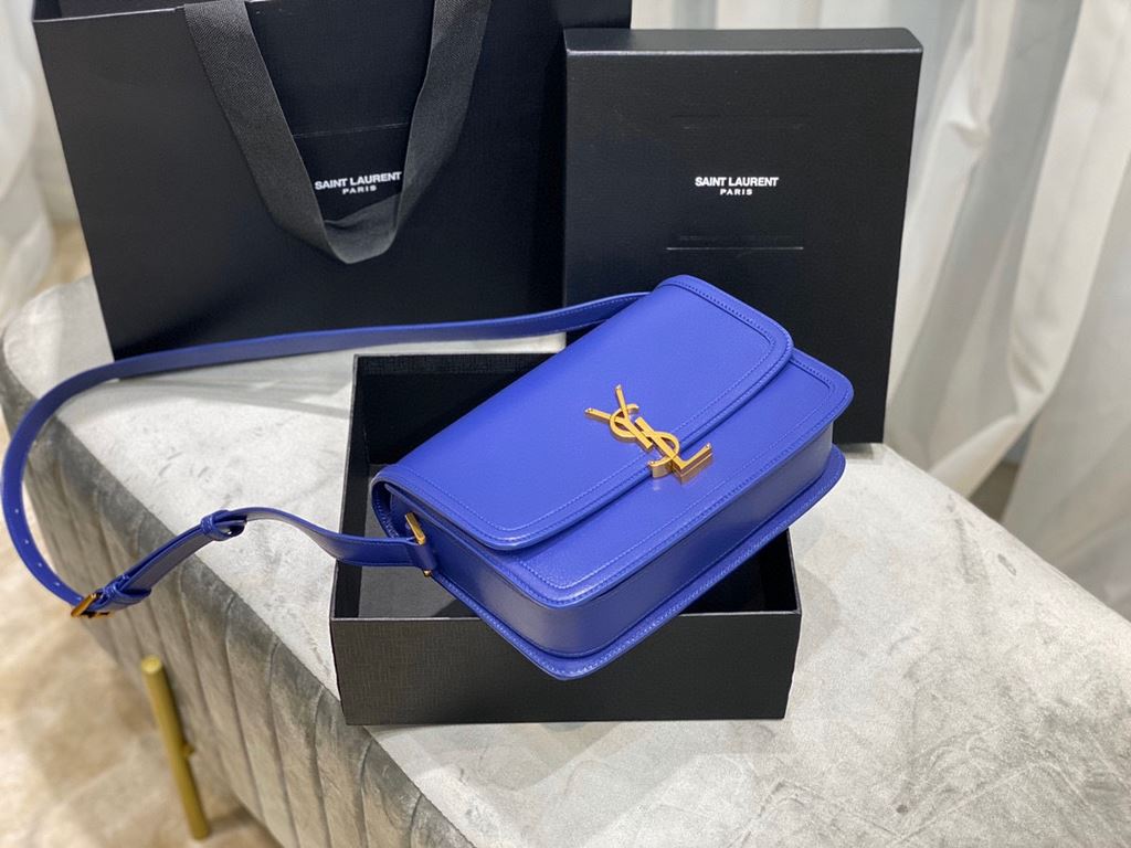 [In stock in seconds]  electric blue original leather_23cm                ]2020 IT BAG_Be sure to fire models, not yet listed on the attack on the entire fashion circle, nostalgic left bank, inspired by the Paris left ba