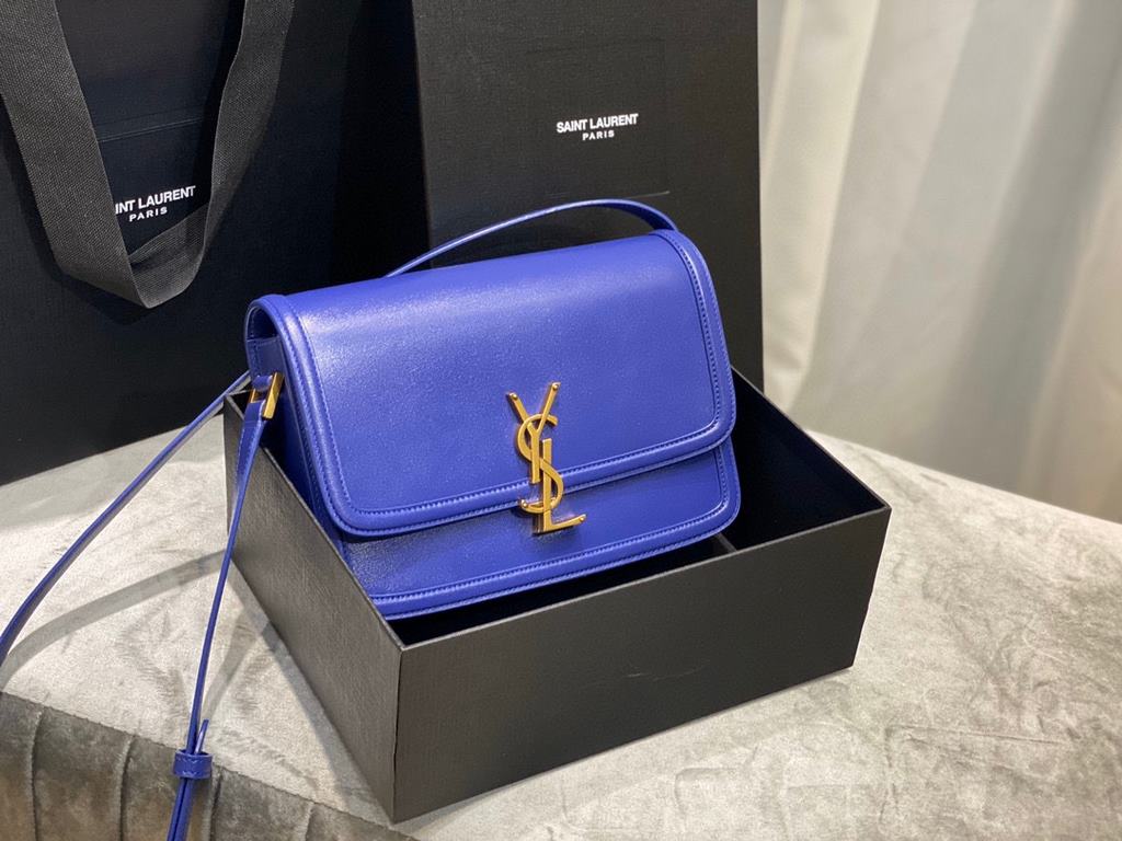 [In stock in seconds]  electric blue original leather_23cm                ]2020 IT BAG_Be sure to fire models, not yet listed on the attack on the entire fashion circle, nostalgic left bank, inspired by the Paris left ba