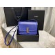 [In stock in seconds]  electric blue original leather_23cm                ]2020 IT BAG_Be sure to fire models, not yet listed on the attack on the entire fashion circle, nostalgic left bank, inspired by the Paris left ba