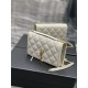 Becky_22.5cm White#Becky diamond quilted lambskin chain bag.This bag is one of the most beautiful pieces in the Love at First Sight collection! The diamond-shaped quilted pattern gives off a diamond-like luster! The gold