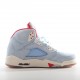 Trophy Room x Air Jordan 5 Ice Blue AJ5 Joe 5 co-branded Ice Blue Z1YEP