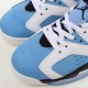 Air Jordan AJ6 "UNC" North Carolina blue shoes TSYEP