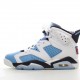 Air Jordan AJ6 "UNC" North Carolina blue shoes TSYEP