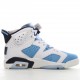 Air Jordan AJ6 "UNC" North Carolina blue shoes TSYEP