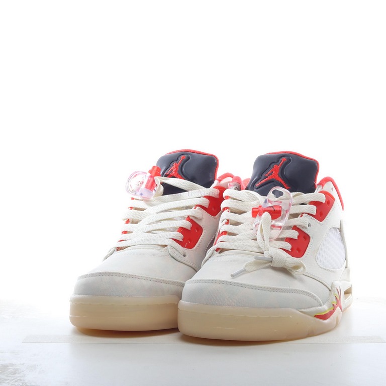   Air Jordan Low "Chinese New Year" Rebranded "Chinese New Year White Red Tearaway Luminous Bottom" Z1YWI