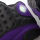 Air Jordan AJ13 Retro Black Purple 