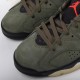   Travis Scott x Air Jordan 6 AJ6 TS Co-branded Khaki Brown BGQPPTP