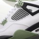 Head Layer Version Air Jordan 4 Retro "Seafoam" AJ4 Joe 4 White Green Z1TWI