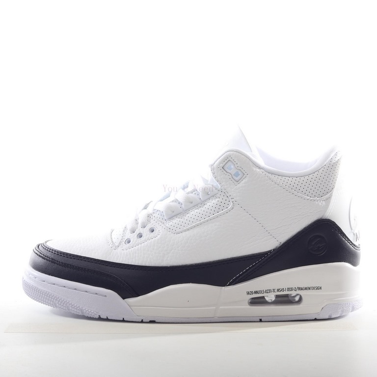 Fragment Design x Air Jordan 3 Hiroshi Fujiwara Flash Co-Branded Basketball Shoes HDTWY