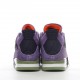 Air Jordan 4 Retro "Canyon Purple" AJ4 Joe 4 Purple Suede Basketball Shoes TSYEW