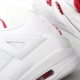 Air Jordan 4 Retro " White University Red " White Red Joe 4 Mid Top Retro Sports Basketball Shoes Z1YWI