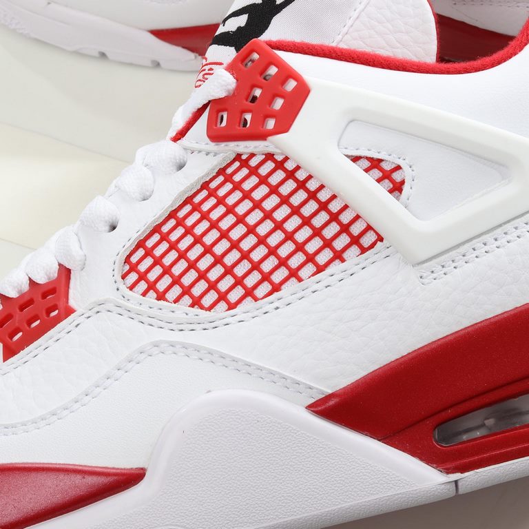 Pure Original Air Jordan 4 Motorsport AJ4 Joe 4 Racing White Red Z1IRP