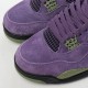 Pure Original Air Jordan 4 Retro " Canyon Purple" AJ4 Joe 4 Purple Culture Basketball Shoes Z1ORT