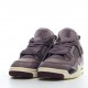 A Ma Maniére x Air Jordan 4 "Violet Ore" AJ4 Joe 4 Co-Branded Burgundy Red B4YRP