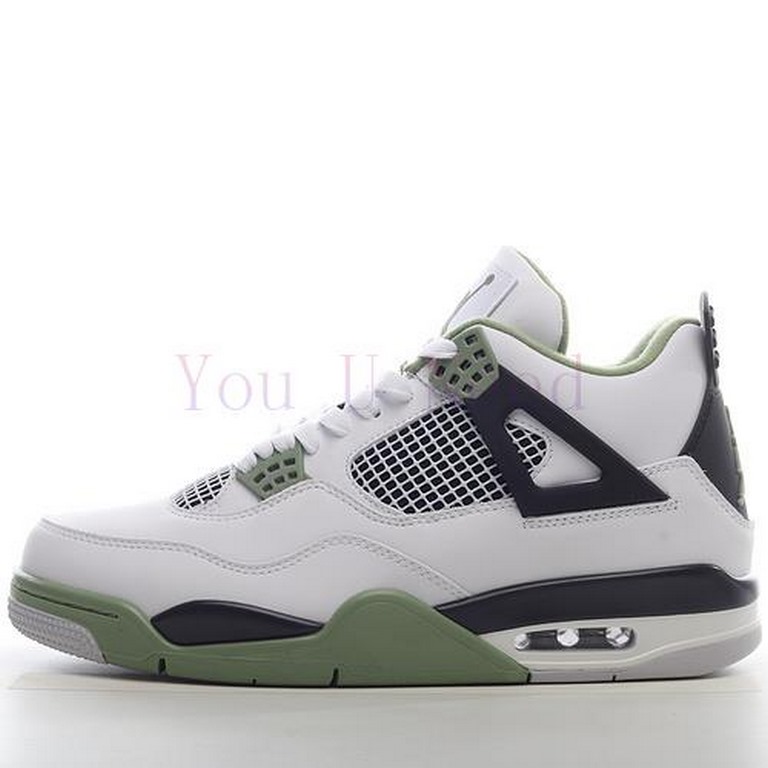 Air Jordan 4 Retro "Oil Green" Sage Sea Salt Green X-prints All Green X-prints X4YWR