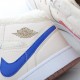 Air Jordan 1 Mid AJ1 Pearl Milk Tea Mid-Bond Basketball Shoes Z1TWR