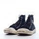 Balenciaga Vulc Destr Parisian vintage distressed high top canvas shoes Z1YEW