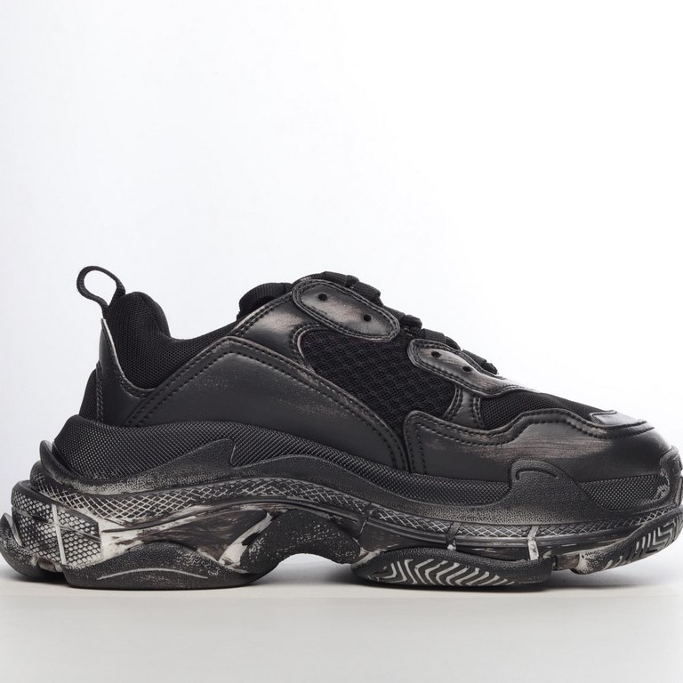 Balenciaga Triple S Parisian Vintage Poppy Shoes I8