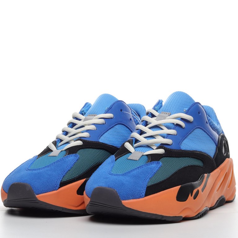 Ad Yeezy Boost 700 GZ0541 Kanye Coconut 700 3M Reflective Blue Orange Running Shoes G3RWY