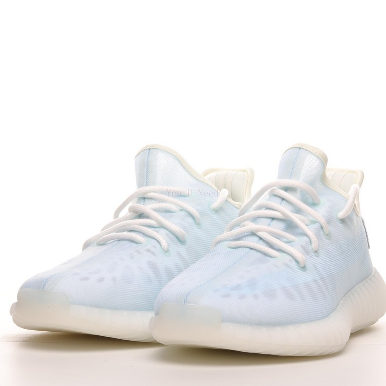 AD Adi Yeezy Boost 350V2 Kanye Coconut New Colorway " Mono Ice " Lightweight Ice Blue G3RWP