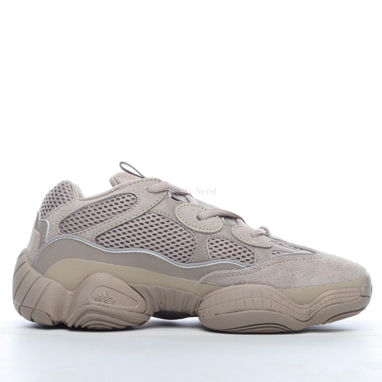 KANYE WEST x Ad Yeezy 500 "Blush" Retro Bastard Style Thick Sole Casual Athletic Joggers "Blue Orange" W2TWP