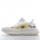 Customized Sneakers Graffiti Colorways Exclusive Shipping Adidas Yeezy Boost 350 V2 Hundred Lightweight Popcorn Midsole Casual Athletic Joggers ZYUEW