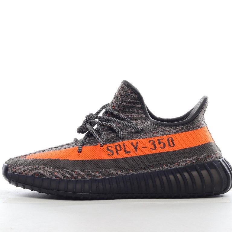 Adidas Yeezy Boost 350 V2 "Dark Beluga" Lightweight Popcorn Midsole Casual Athletic Joggers "Grey Orange Dark Edition" LQYWP