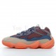 KANYE WEST x Ad Yeezy 500 "Blush" Retro Bastard Style Thick Sole Casual Athletic Joggers "Blue Orange" W2TWP